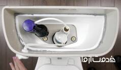 تعمیر فلوتر توالت فرنگی