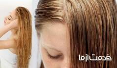 درمان و علل چربی موی سر