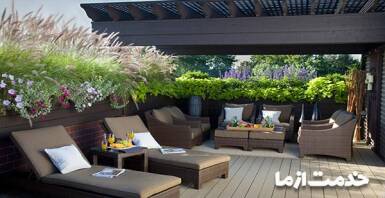 جالب ترین ایده ها برای تزیین تراس خانه