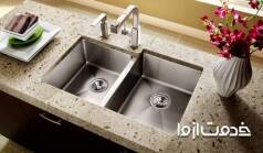 نحوه نصب سیفون سینک آشپزخانه