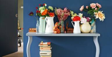 تزیین خانه با گل مصنوعی