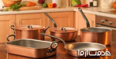 چند روش ساده برای تمیز کردن ظروف مسی و رویی