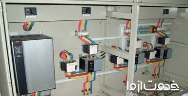 نقشه تابلو برق بوستر پمپ 