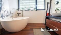 ارتفاع نصب شیرآلات بهداشتی (توالت فرنگی و ...)