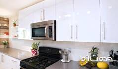 کابینت های گلاس برای آشپزخانه