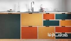 انواع مدل کابینت ام دی اف جدید