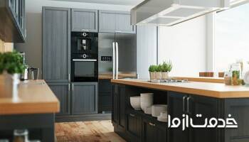 انواع مدل کابینت ام دی اف جدید