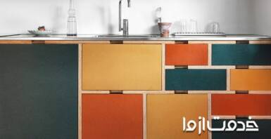 انواع مدل کابینت ام دی اف جدید