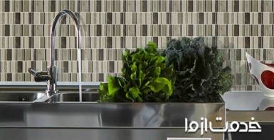 همه چیز در مورد کاشی شیشه ای برای آشپزخانه