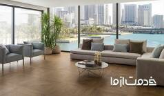 کاشی و سرامیک طرح پارکت و چوبی