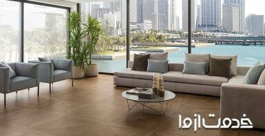 کاشی و سرامیک طرح پارکت و چوبی