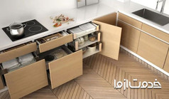 انواع اکسسوری کابینت آشپزخانه