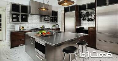 از بین بردن لکه جرم گیر روی استیل و برگرداندن رنگ آن