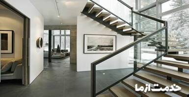 سنگ کاری راه پله