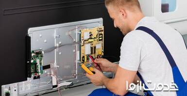 آیا تعمیر تلویزیون آب خورده ممکن است؟