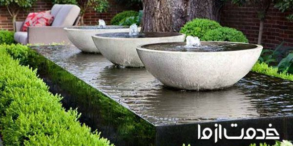 مصارف کاربردی آبنما سنگی