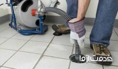 طریقه فنر زدن لوله فاضلاب