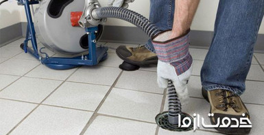 طریقه فنر زدن لوله فاضلاب