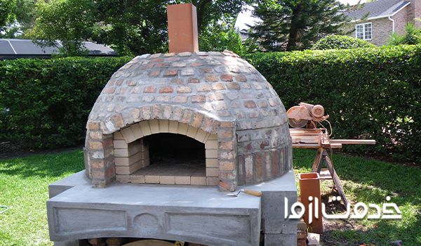 آشنایی با مراحل ساخت باربیکیو و دودکش آن