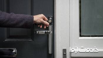 آموزش تنظیم درب ضد سرقت