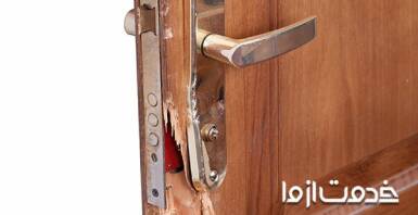 آموزش تعمیر درب چوبی تنها در 5 مرحله