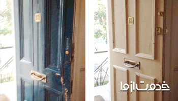 آسان ترین روش تعویض درب قدیمی با درب ضد سرقت