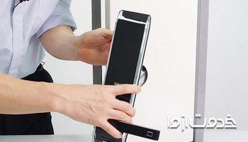 نصب قفل دیجیتال به چه صورت است؟
