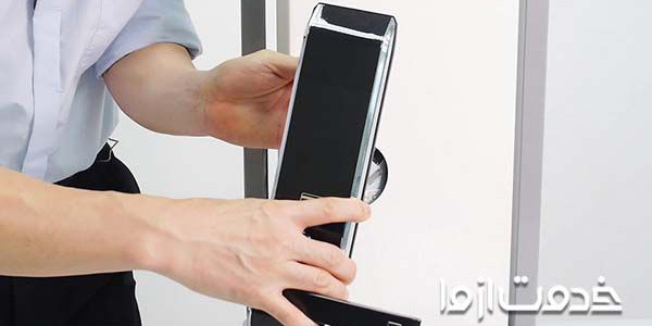 نصب قفل دیجیتال به چه صورت است؟
