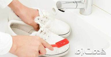 راه های شستن کتانی سفید