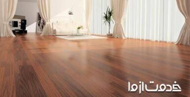 نصب لمینت و پارکت روی سرامیک