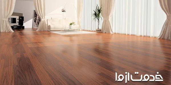 نصب لمینت و پارکت روی سرامیک