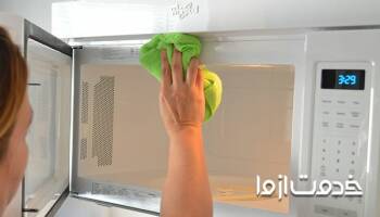 راه حل آسان برای از بین بردن بوی بد مایکروفر