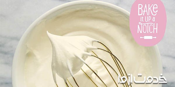 طرز تهیه خامه کیک خانگی
