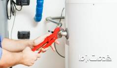آموزش نصب آبگرمکن ایستاده