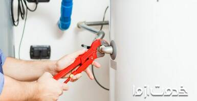 آموزش نصب آبگرمکن ایستاده