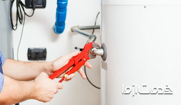 آموزش نصب آبگرمکن ایستاده