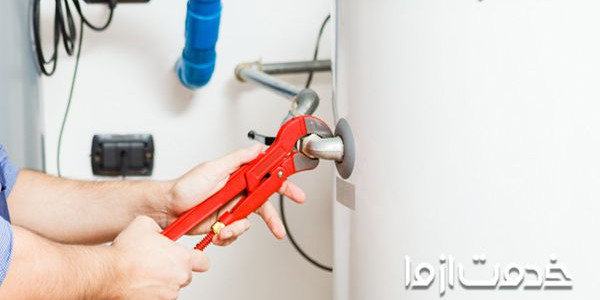 آموزش نصب آبگرمکن ایستاده