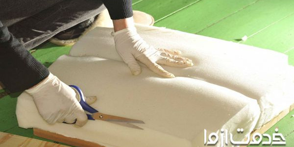 تعمیر فرورفتگی مبل در خانه