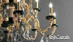 آموزش نصب لوستر سقفی