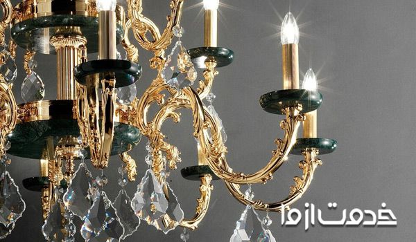 آموزش نصب لوستر سقفی