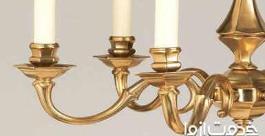 صفر تا صد نصب لوستر برنزی