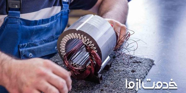آموزش سیم پیچی موتور کولر