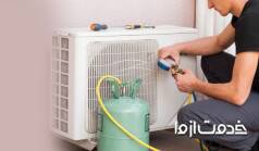 علائم کمبود گاز کولر گازی + 3 روش تشخیص نشتی گاز