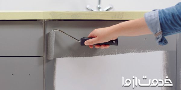 رنگ کردن کابینت فلزی