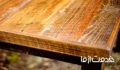 تعمیر میز چوبی شکسته