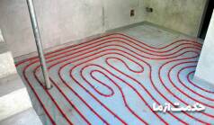 نحوه لوله کشی گرمایش از کف