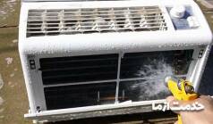 نحوه شستشوی پنل خارجی اسپلیت