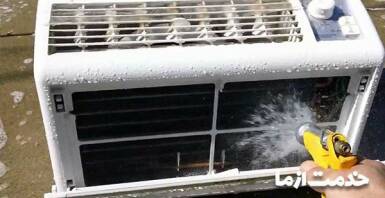 نحوه شستشوی پنل خارجی اسپلیت