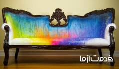 تغییر رنگ چوب مبل در منزل