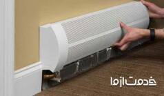 نصب رادیاتور قرنیزی